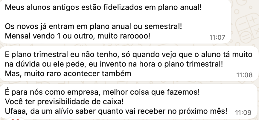Depoimento de mentorada